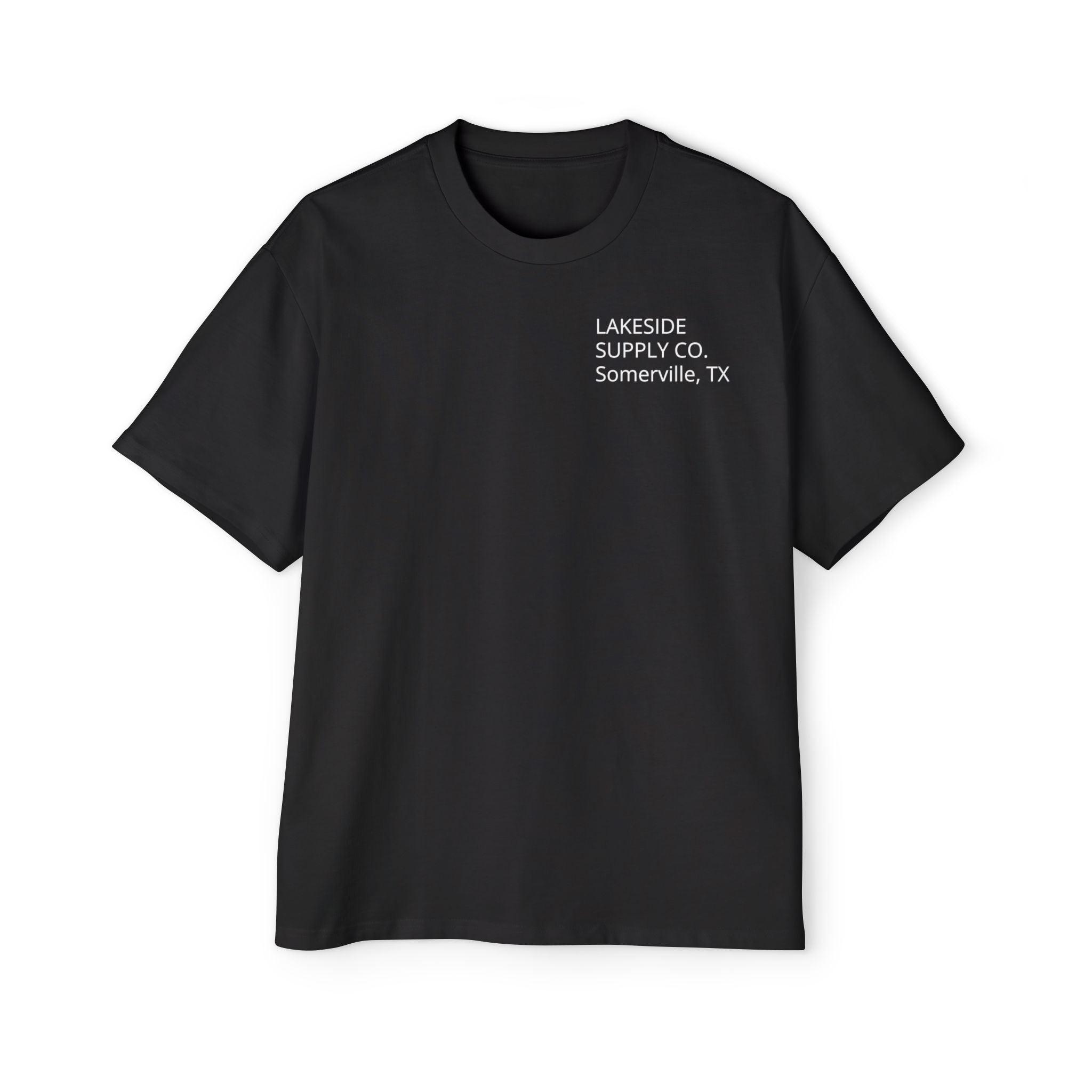 Lakeside Supply Co. Somerville, TX Oversized T-Shirt