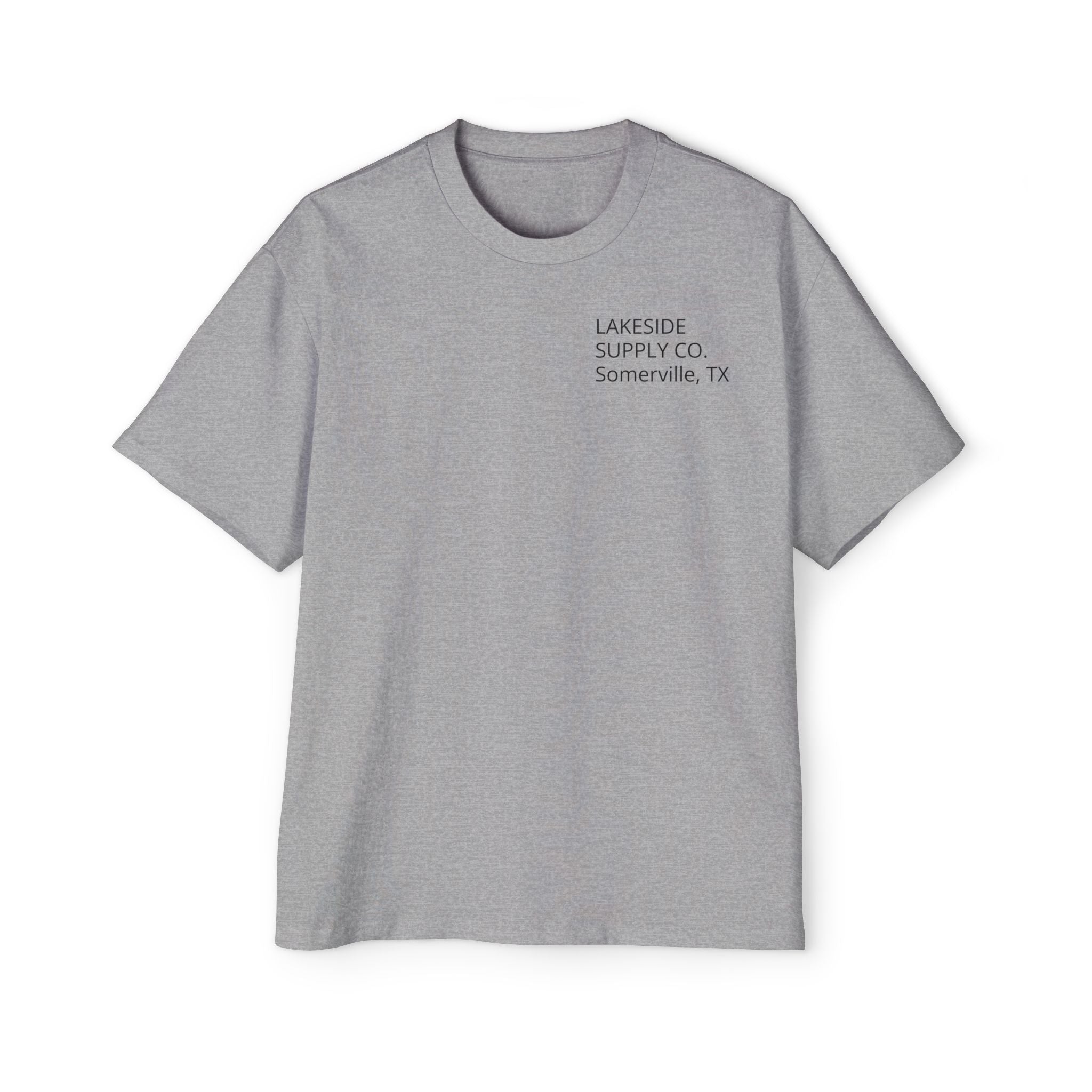 Lakeside Supply Co. Somerville, TX Oversized T-Shirt